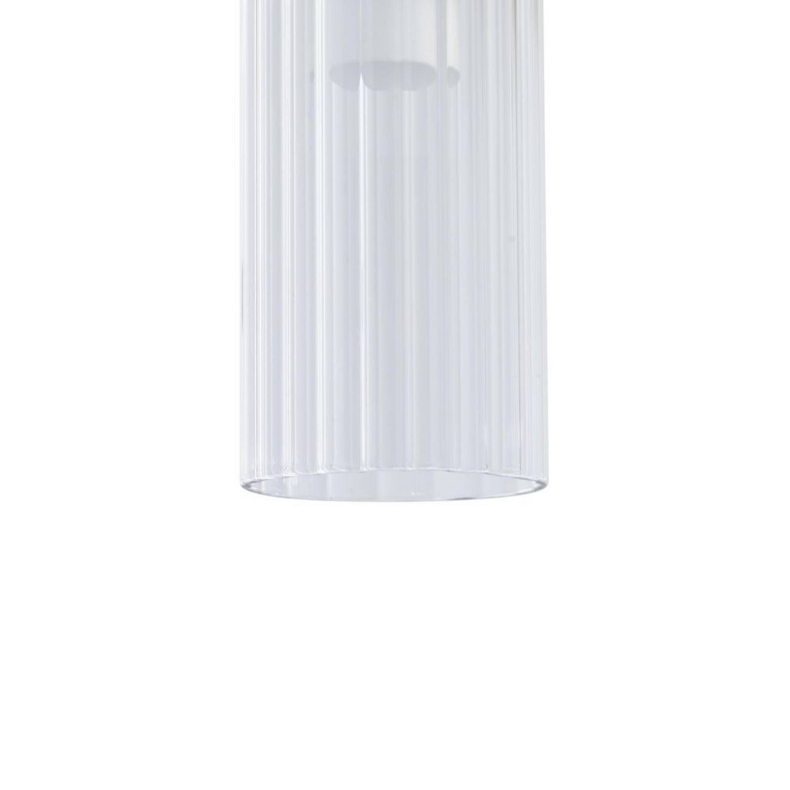 Korvitha 5 LED Závěsné Světlo Kouř/Stříbrná - Lucande