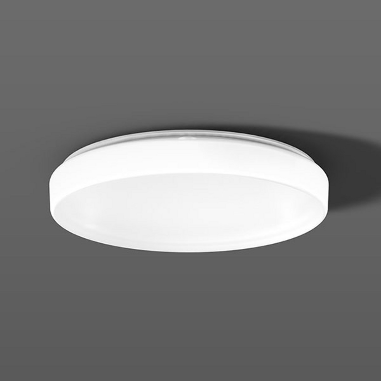 RZB Flat Polymero Circle Slim DALI 31W 46cm 840 - Hol - alb opal - Plastic