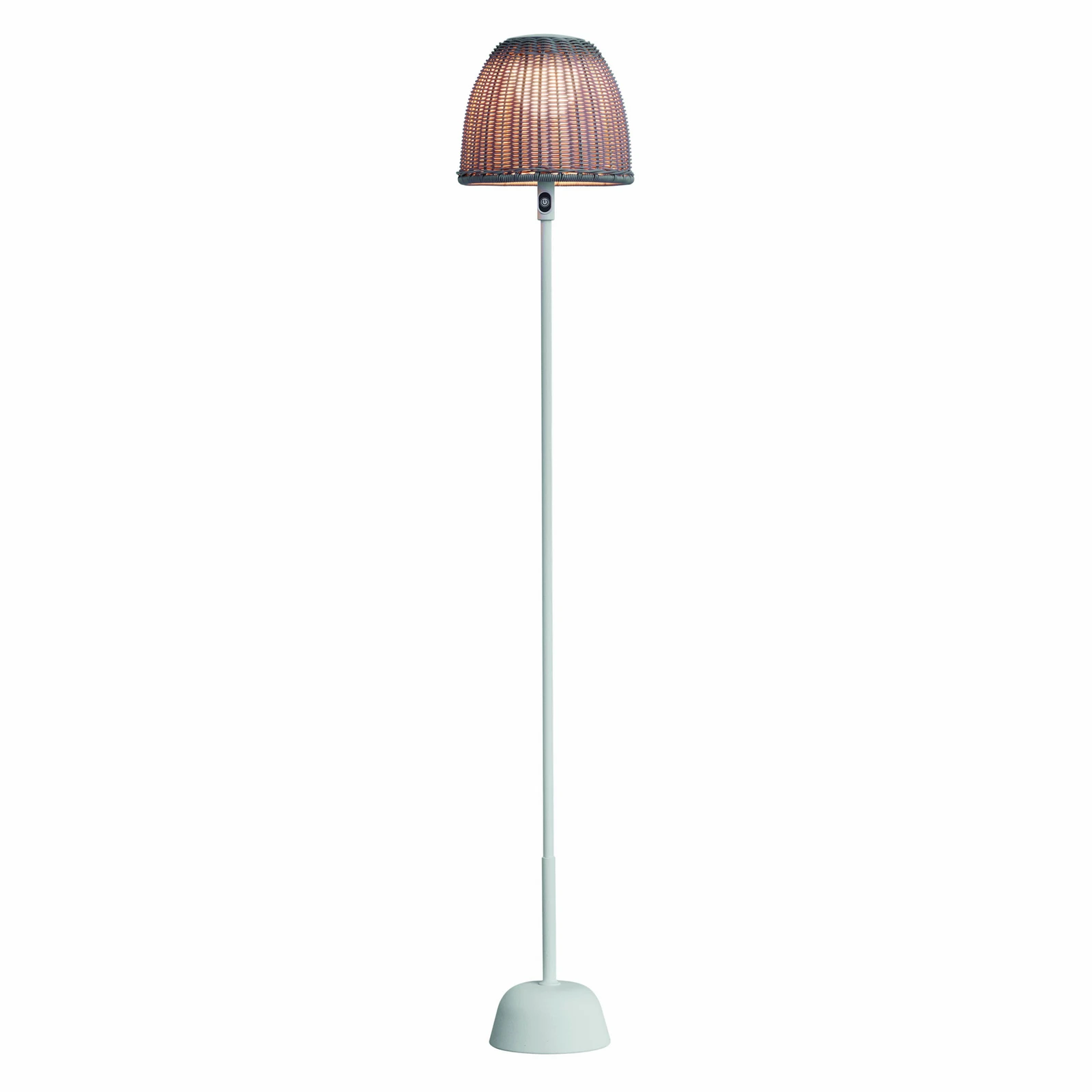 Bover lampa stojąca LED Atticus 114, naturalny biały/beżowy