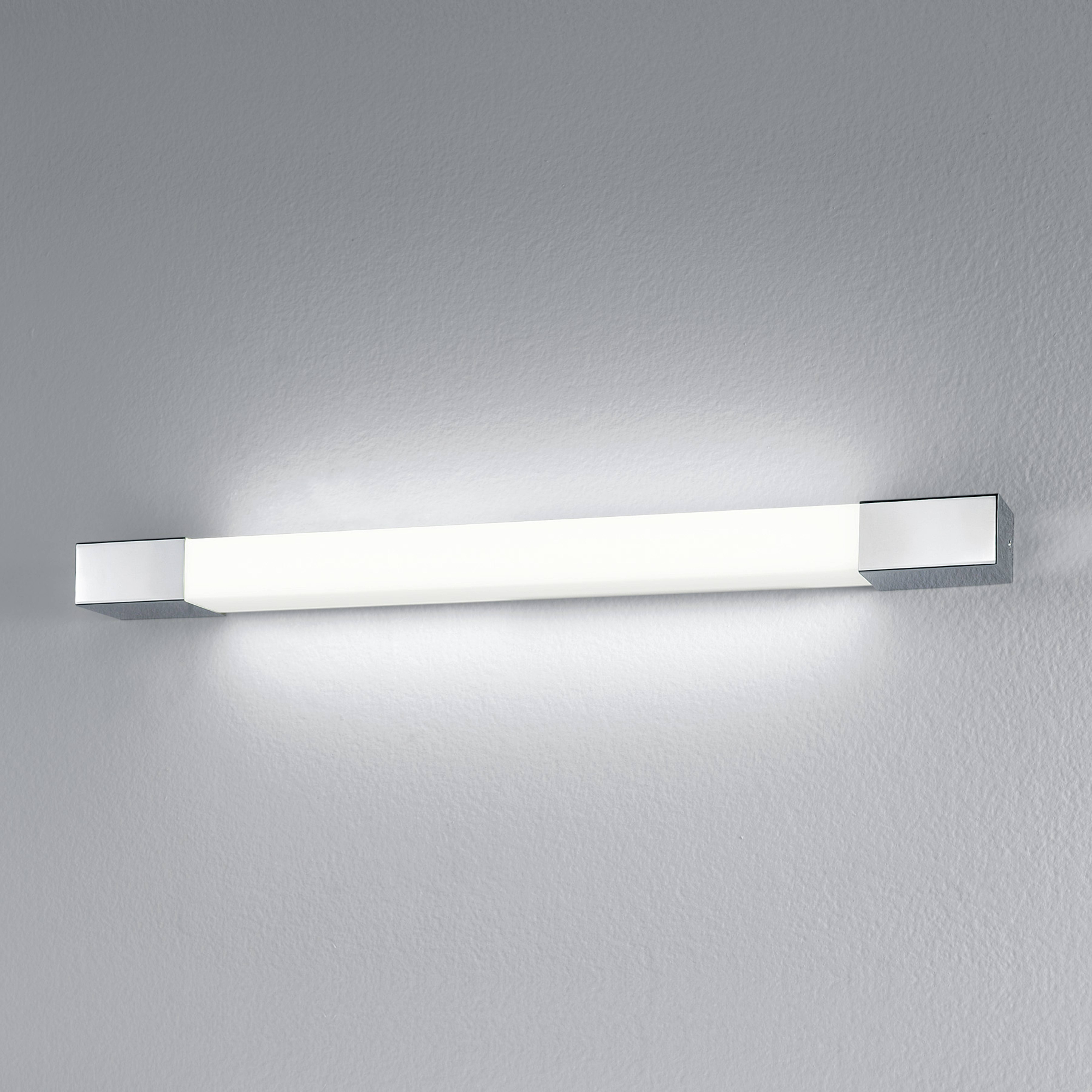 Aplique de pared LED Supreme de Egger, acero inoxidable, 60 cm