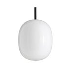 Superegg 300 Pakabinamas Šviestuvas Opalinis/Juodas Laidas - Piet Hein