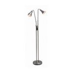 Odense 2 Floor Lamp Steel - Markslöjd