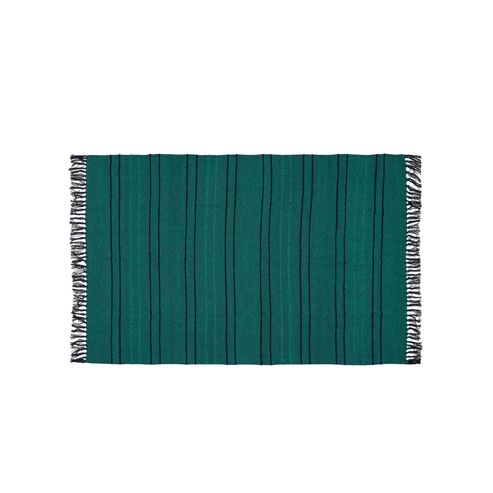 Couverture Tap verte 200 cm - Hübsch