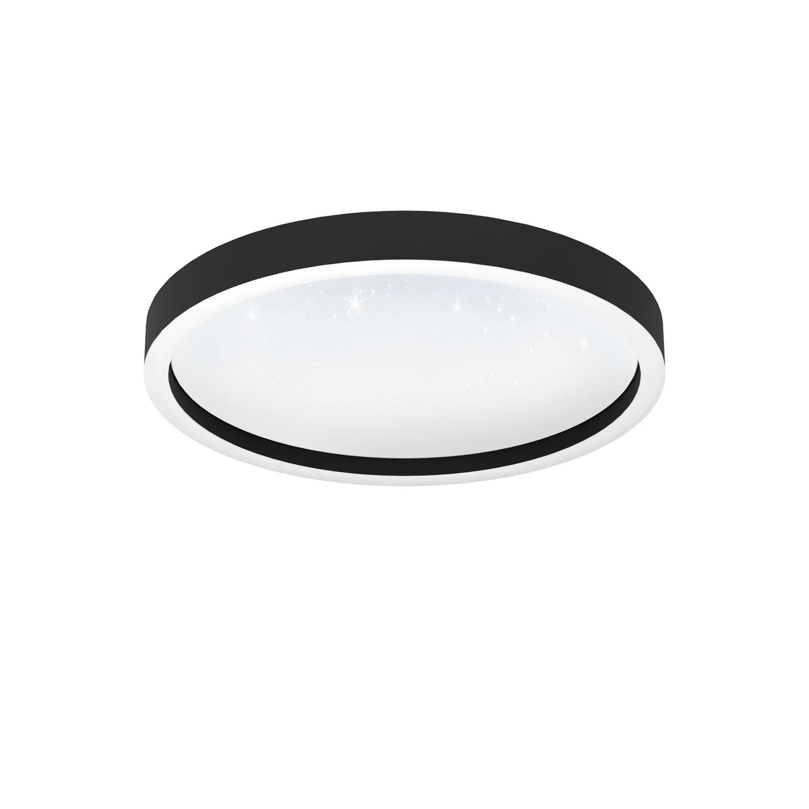 EGLO connect Montemorelos-Z, RGBW, μαύρο, Ø42cm