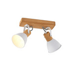 Merela 2 PlafondWood/White - Lindby