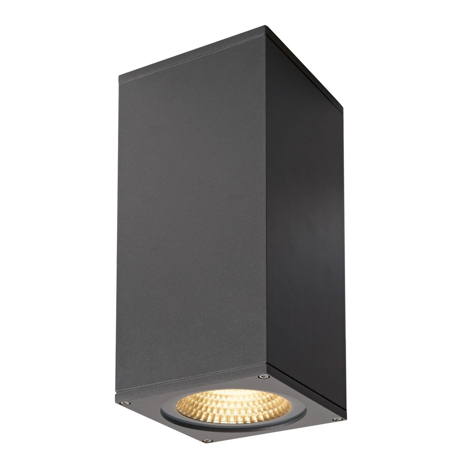 SLV Big Theo LED φωτιστικό τοίχου εξωτερικού χώρου, ανθρακί