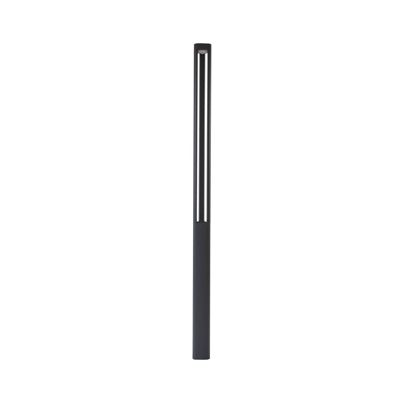 Lucande LED-Außenleuchte Pirron, 230 cm, anthrazit, IP65
