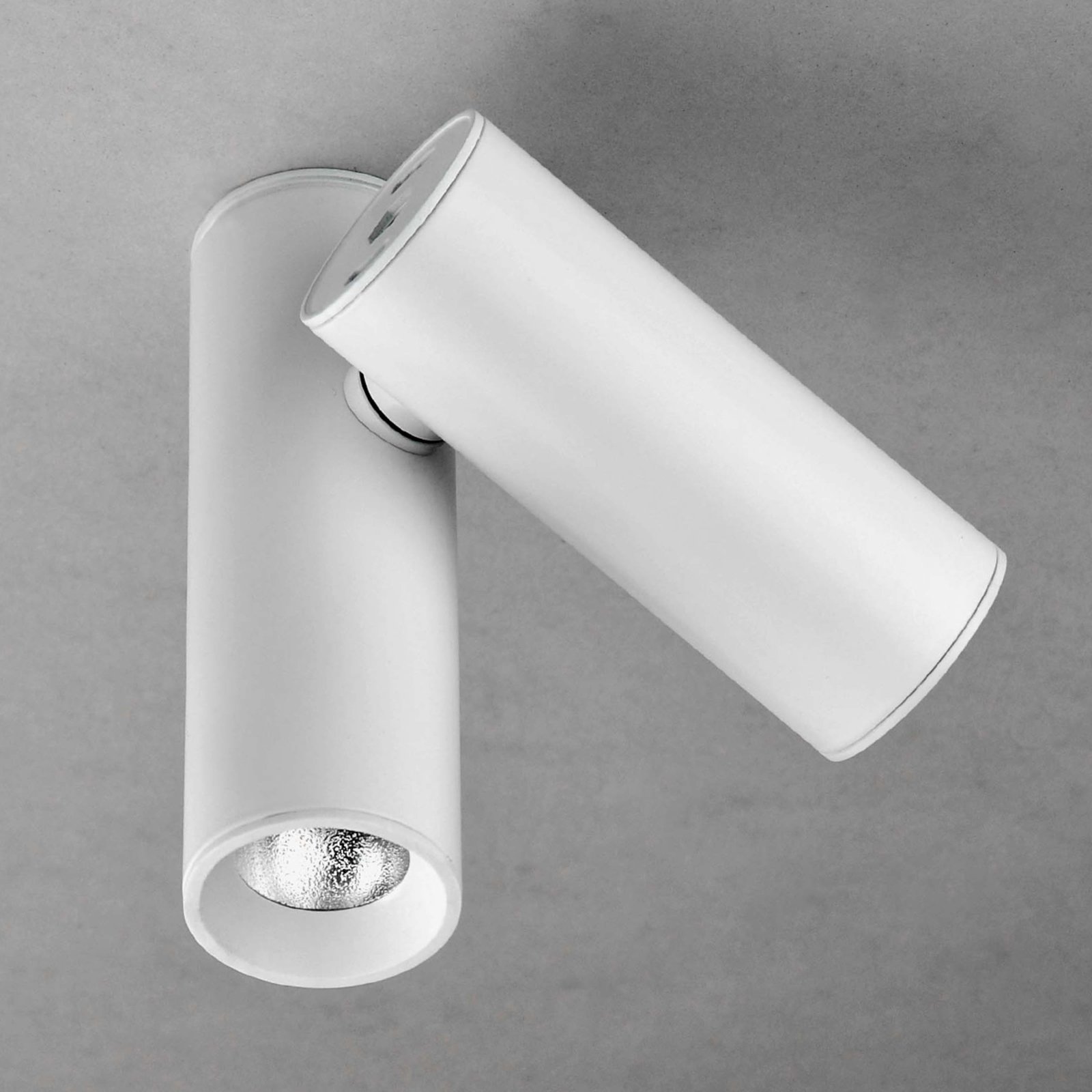 Milan Tub - LED-Deckenleuchte, zweiflammig, weiß
