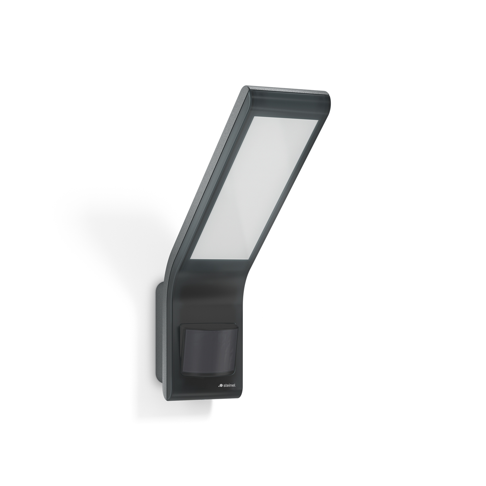 STEINEL XLED slim S outdoor wall lamp anthracite