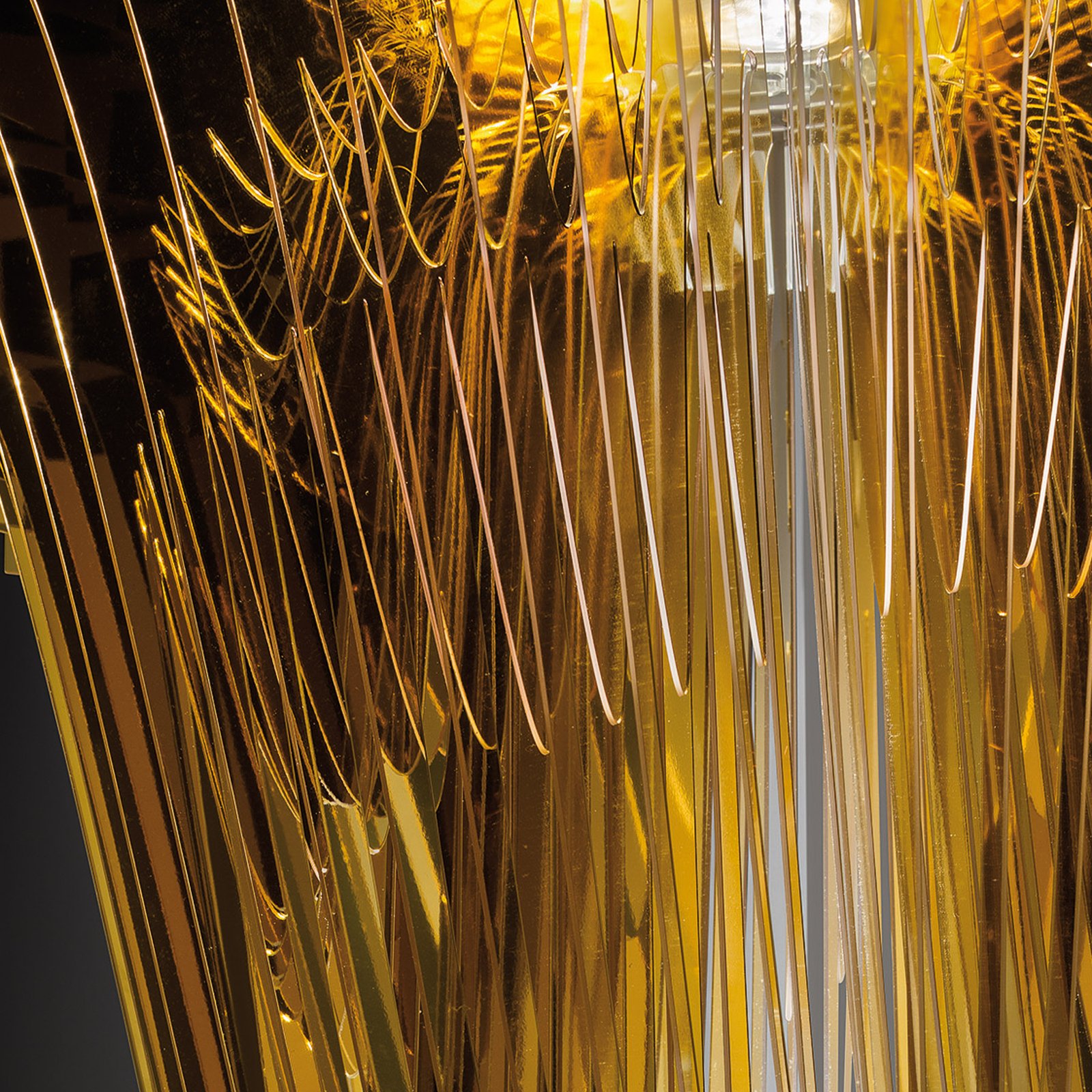 Aria M Hängeleuchte, gold, Ø 60 cm - Slamp
