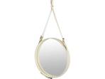 Adnet Wall Mirror Circular Ø58 Cream - GUBI