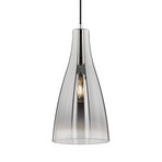 Zeal pendant light made of glass