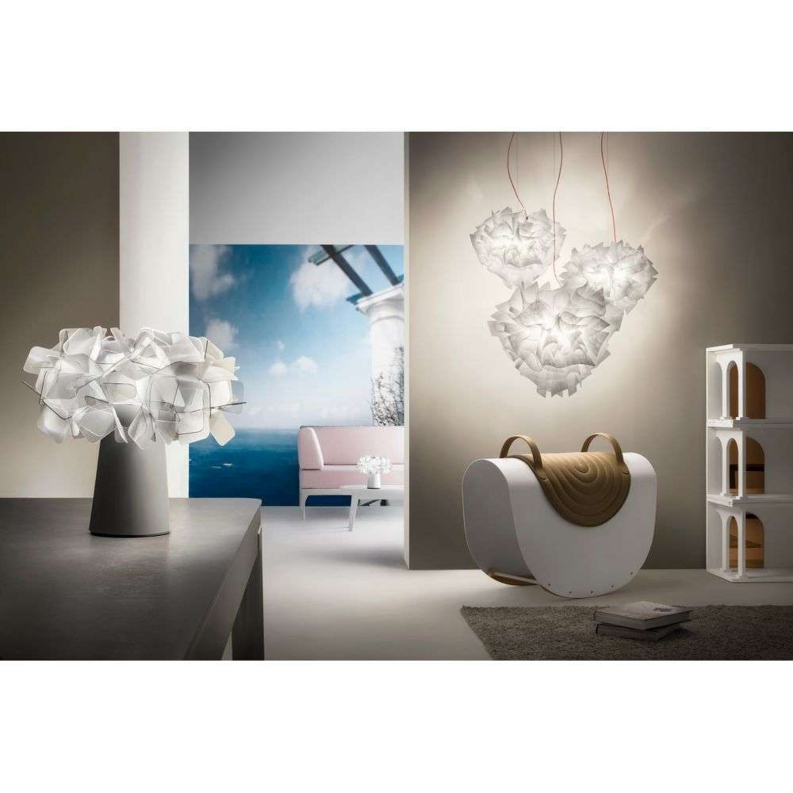 Veli Couture Pendel Ø60 Slamp - Stue - Plastik