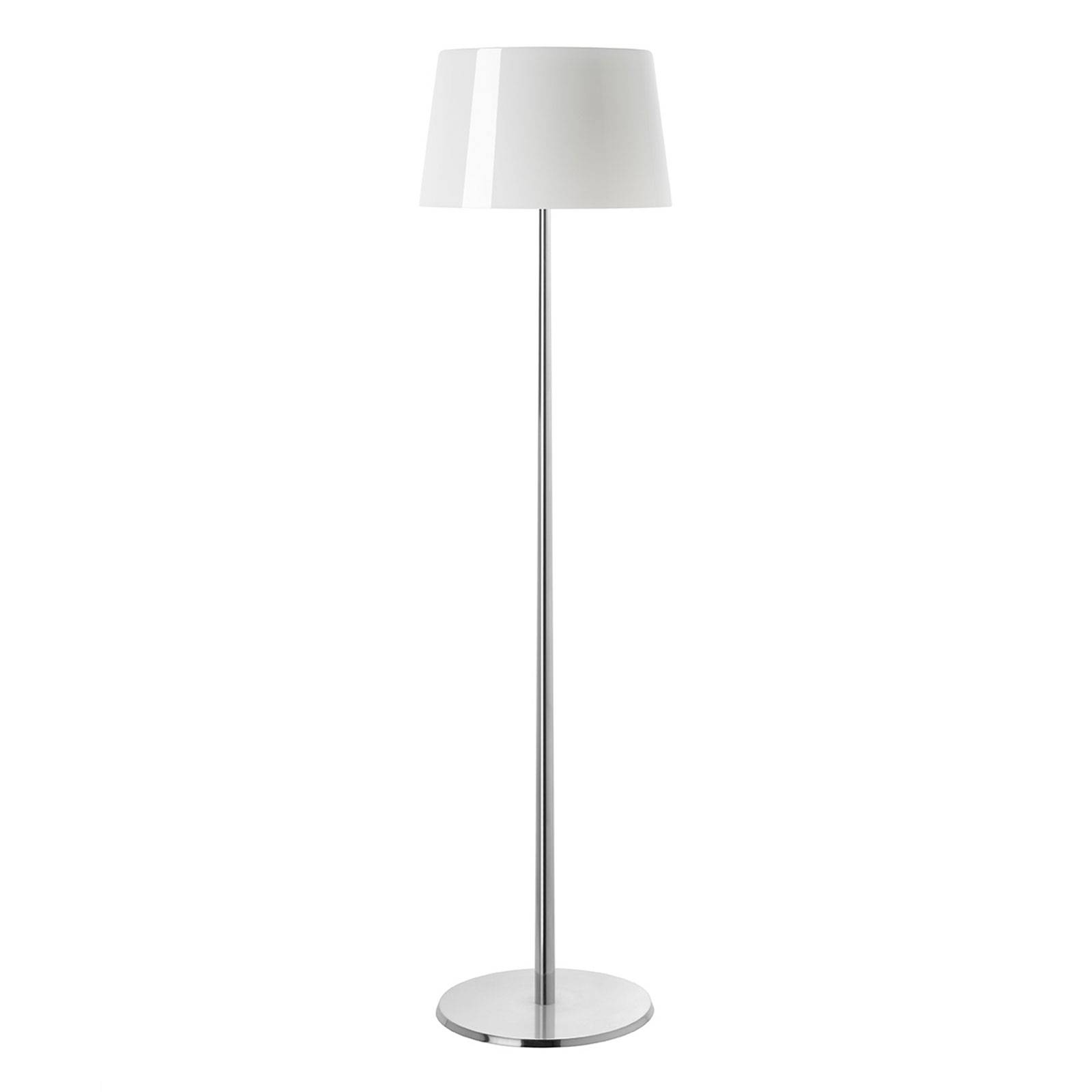 Foscarini Lumiere XXL Stehleuchte alu/weiß dimmbar