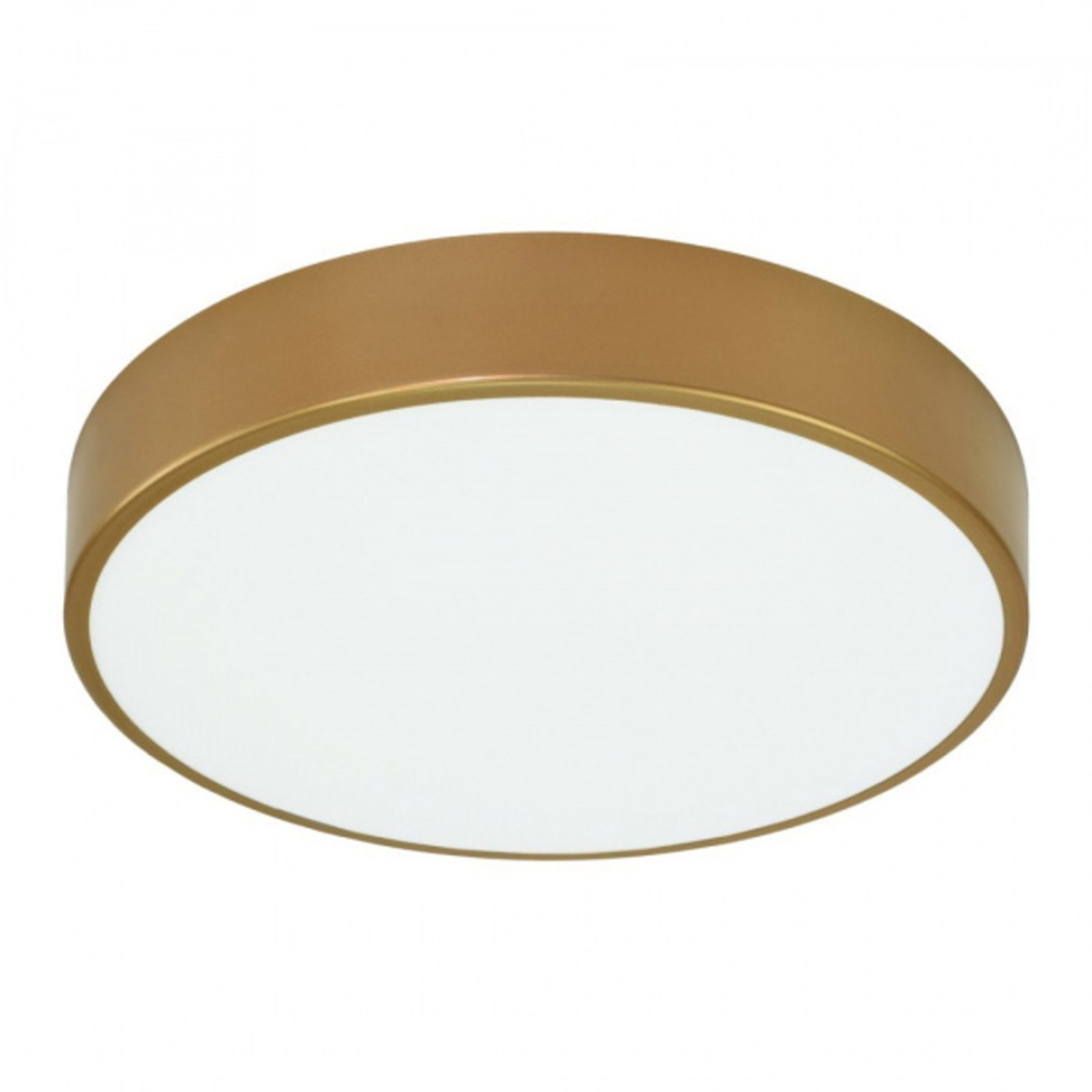 Plafondlamp Cleo 600, sensor, Ø 60cm goud