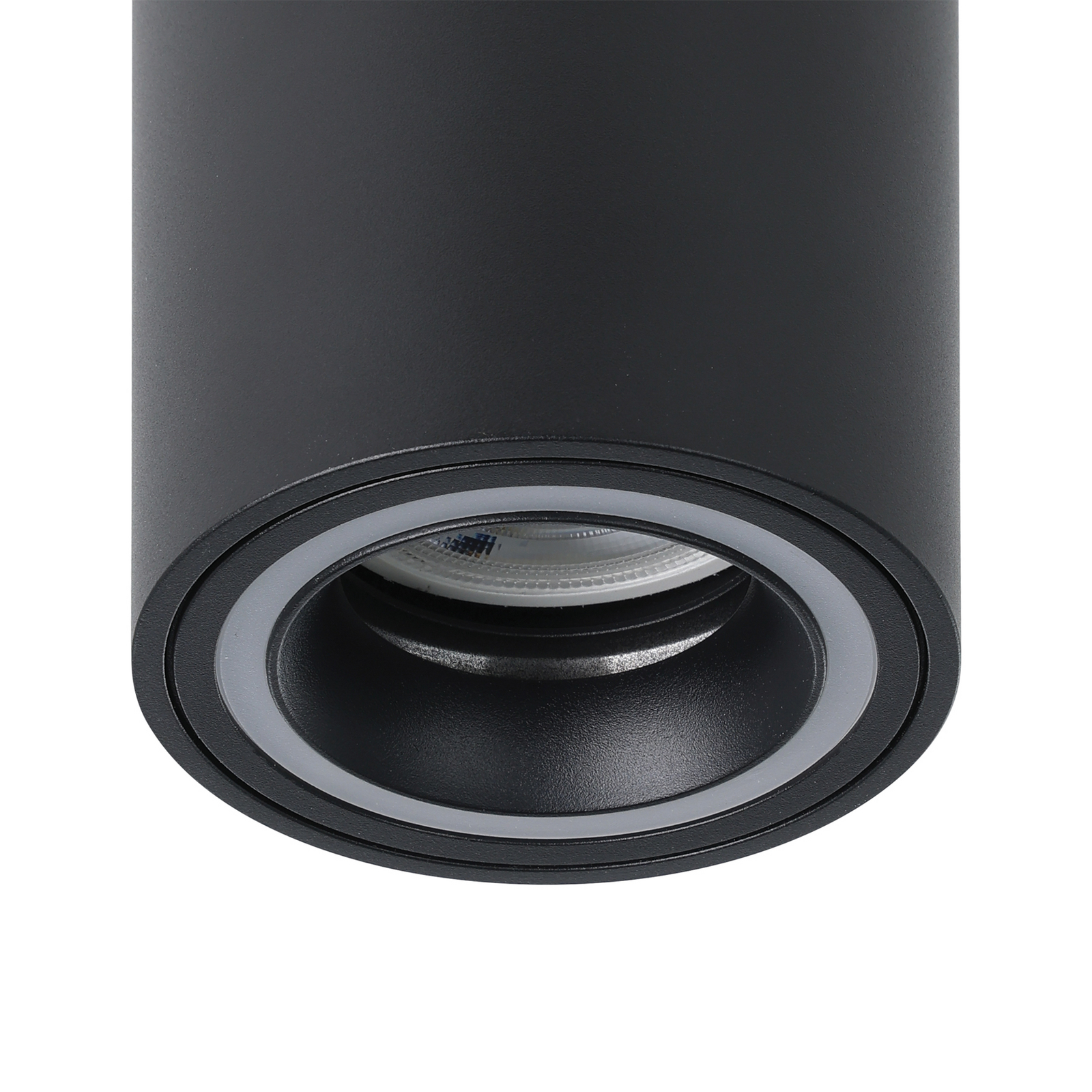 Έξυπνο φωτιστικό οροφής LED ZIG Carosso-Z, μαύρο, CCT, RGB Έξυπνο φωτιστικό οροφής LED ZIG Carosso-Z, μαύρο, CCT, RGB