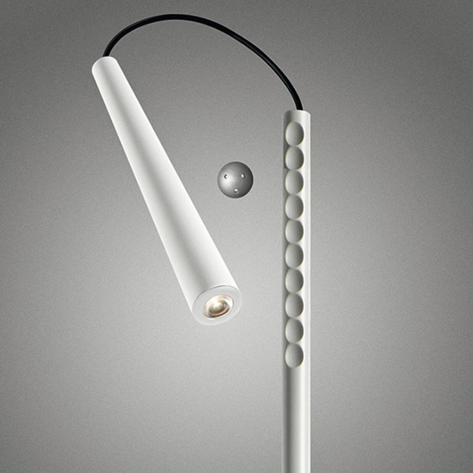 Foscarini Magneto LED stolní lampa, bílá