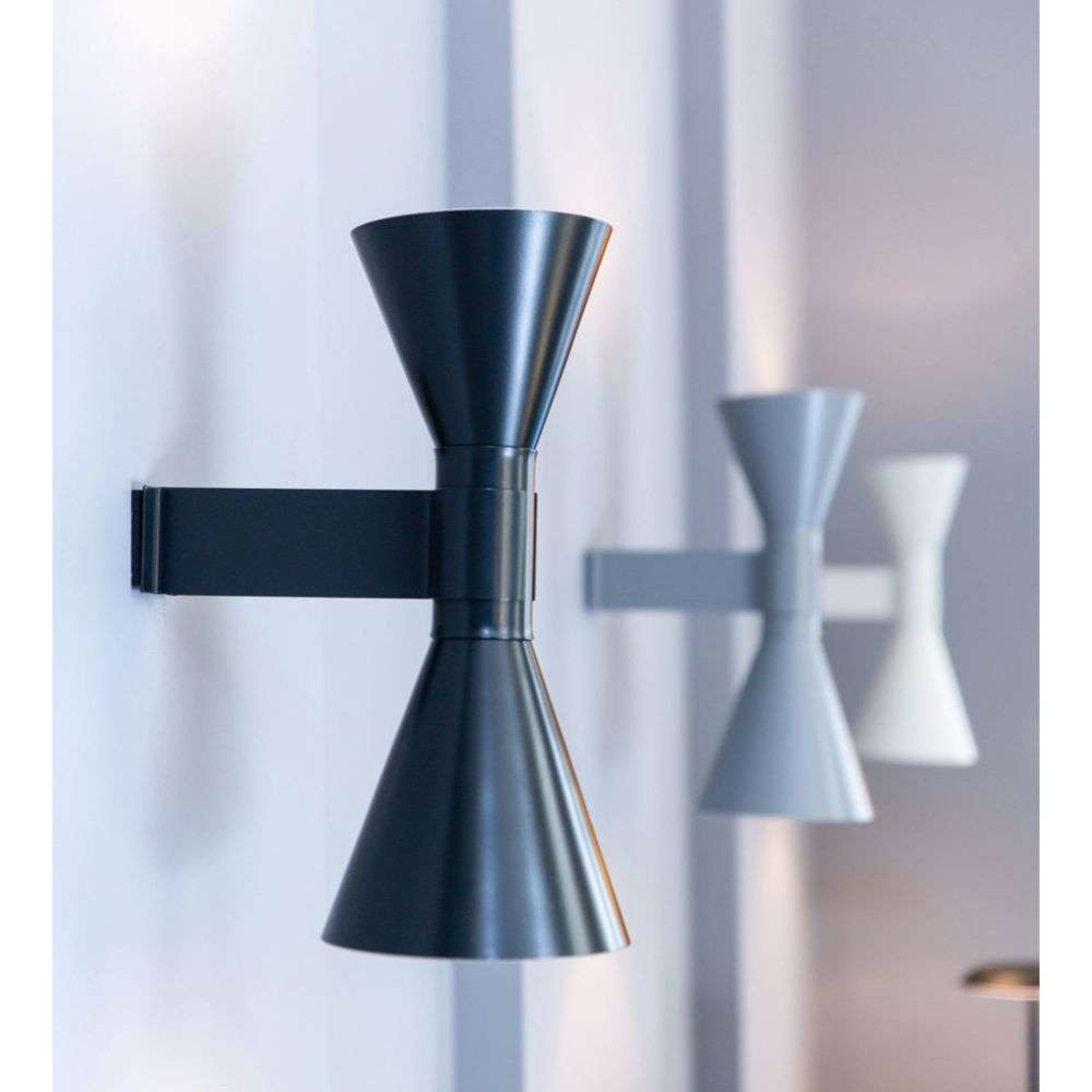 Applique de Marseille Mini Wall Lamp Grey - Nemo Lighting