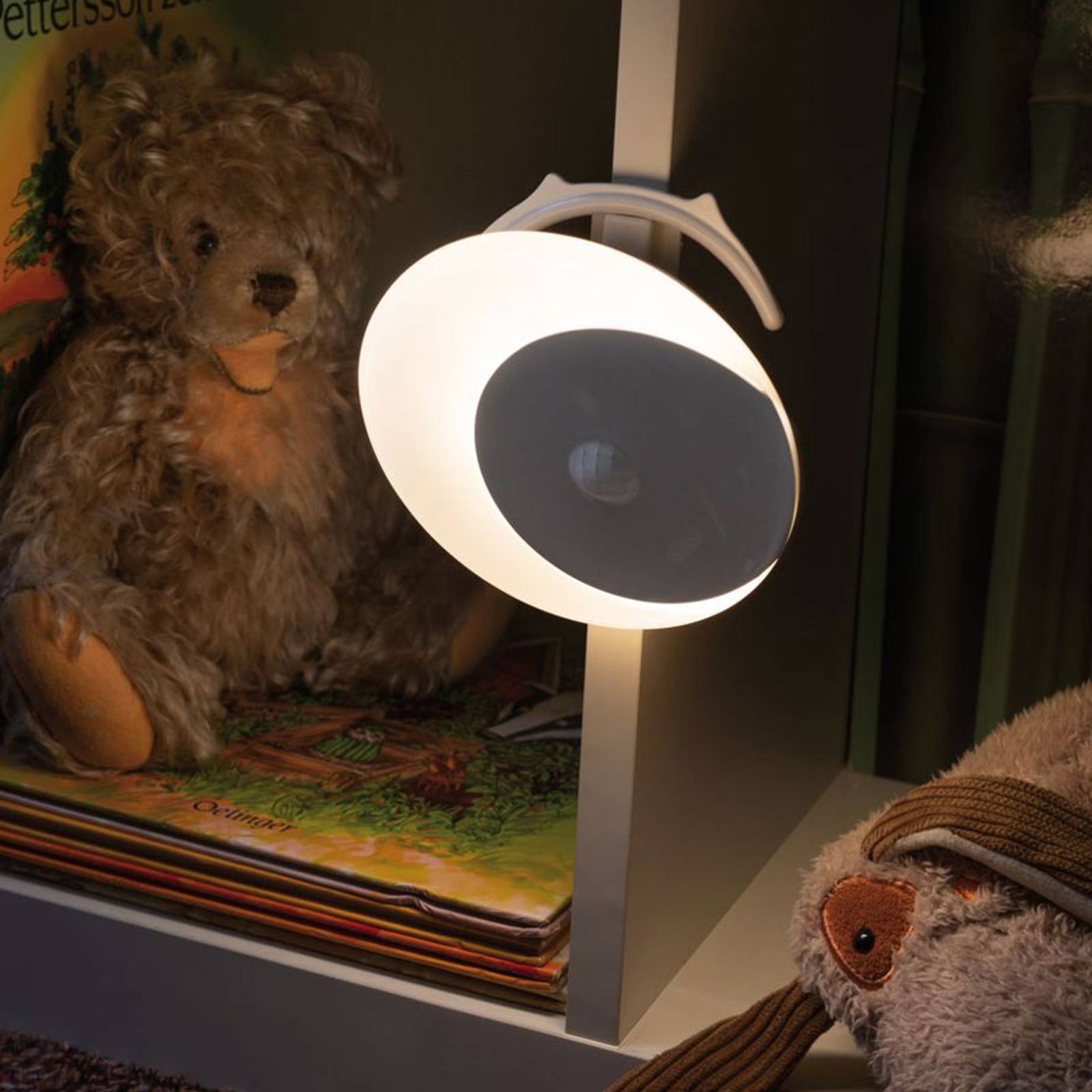 Paulmann Viby LED-nattlampa mobil rund