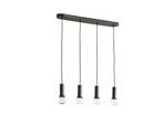 Fipas 4 Lustră Pendul Black - Lindby