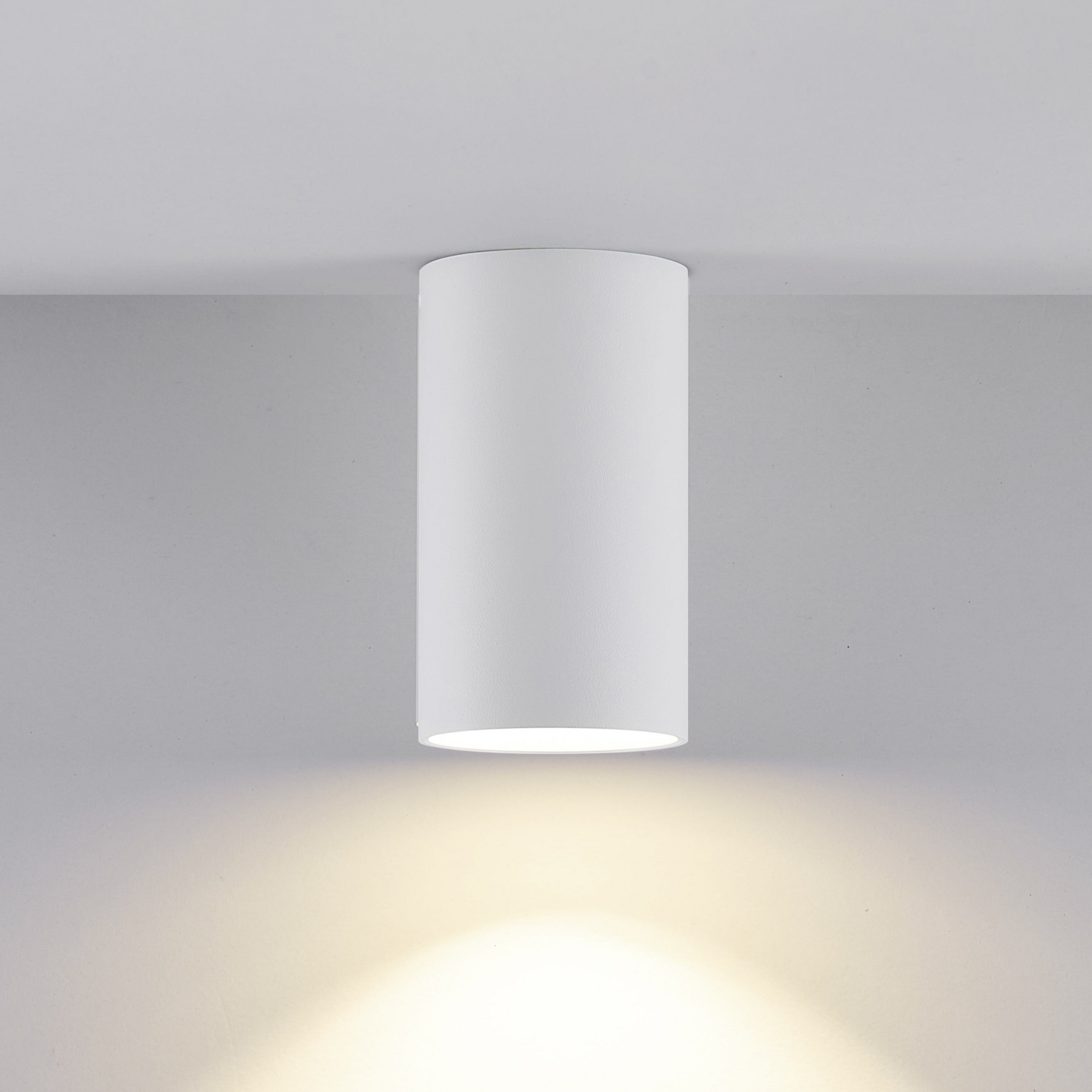 Downlight CAN, weiß, IP20, Ø 6 cm, Metall, GU10