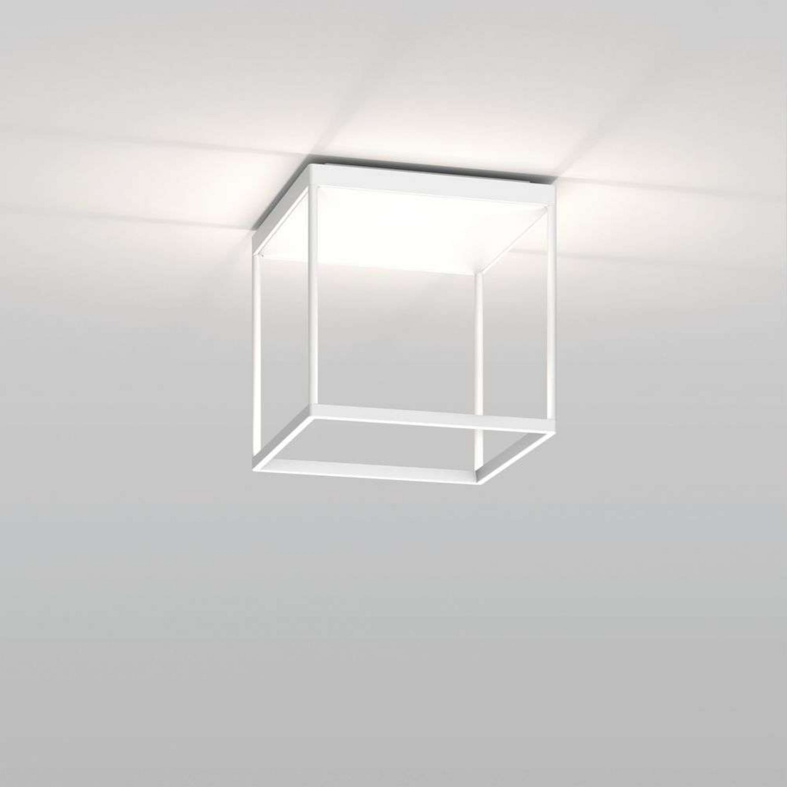 Reflex 2 LED-loftlampe, mat hvid, 30 cm – serien.lighting Serien Lighting - Stue - Aluminium