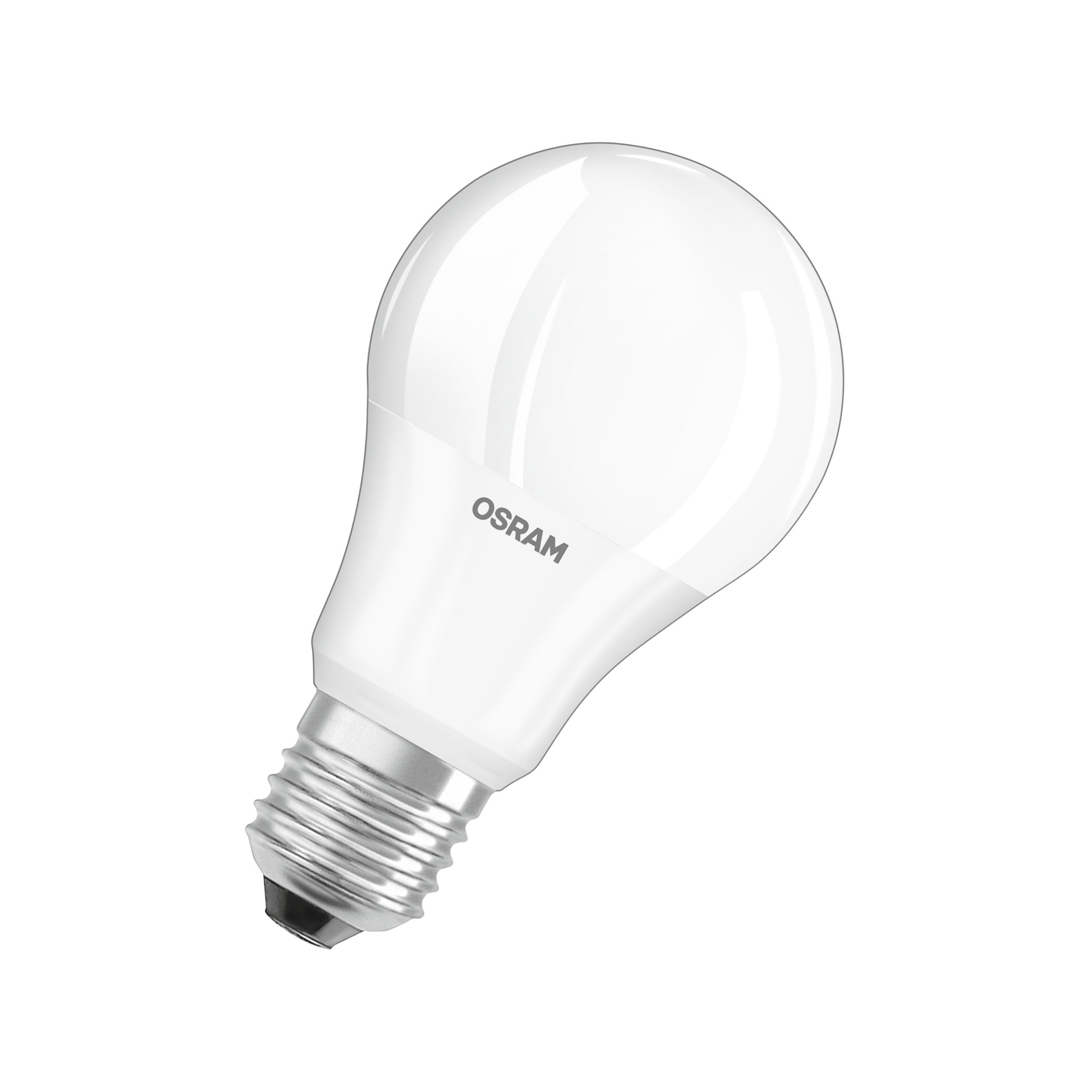 OSRAM LED E27 Base CL A 10 W 2 700 K mate x3