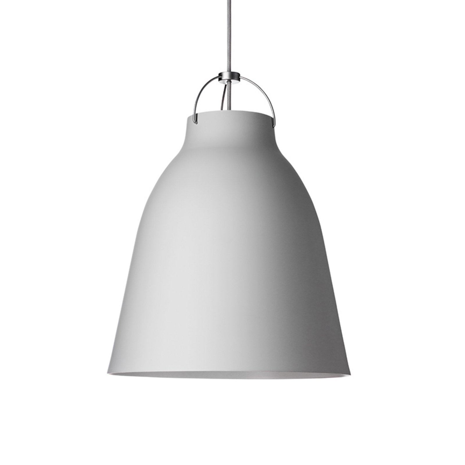 Caravaggio™ P3 Závěsná Lampa Matt Grey25 - Fritz Hansen