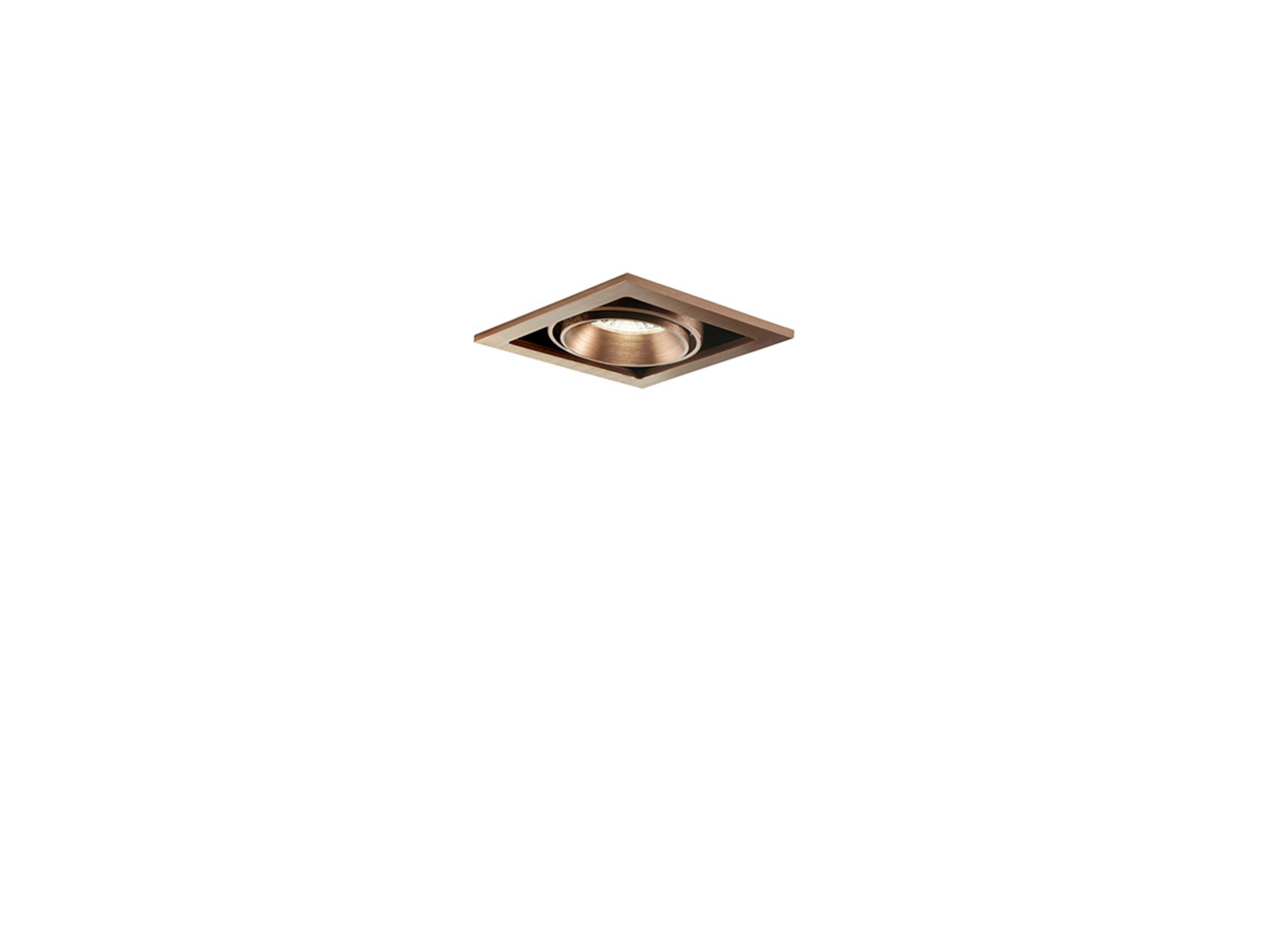 Ghost 1 Einbauspots 6W 2700/3000K Rose Gold - LIGHT-POINT