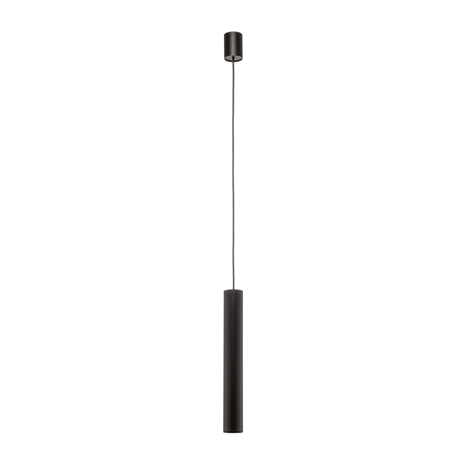 Hängeleuchte Eye, 1fl, schwarz, Schirmhöhe 40 cm