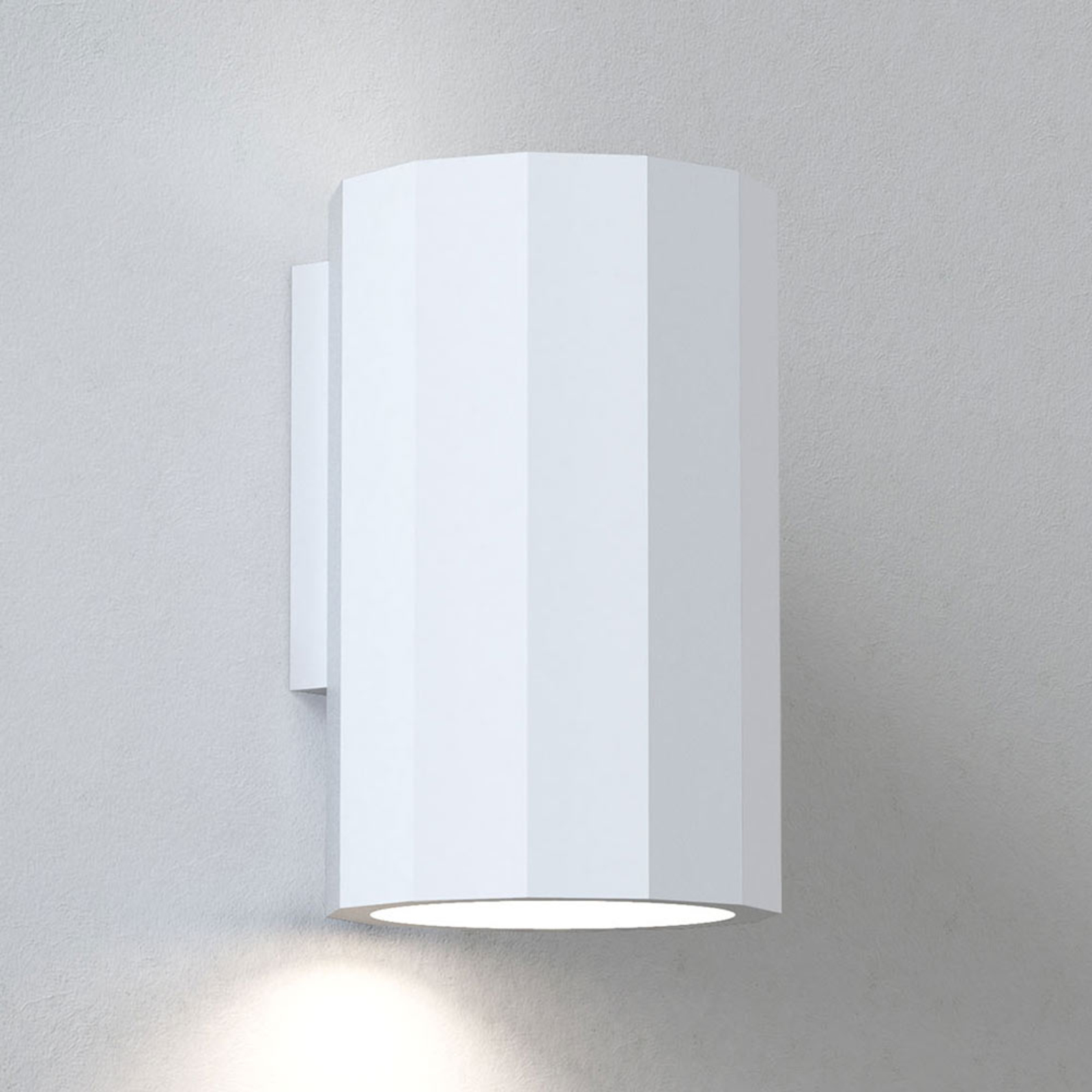 Astro Shadow 150 wall lamp, plaster, one-bulb, for Living / Dining Room, plaster, GU10, 6 W, energy efficiency: A++, W: 9.4 cm, H: 15 cm