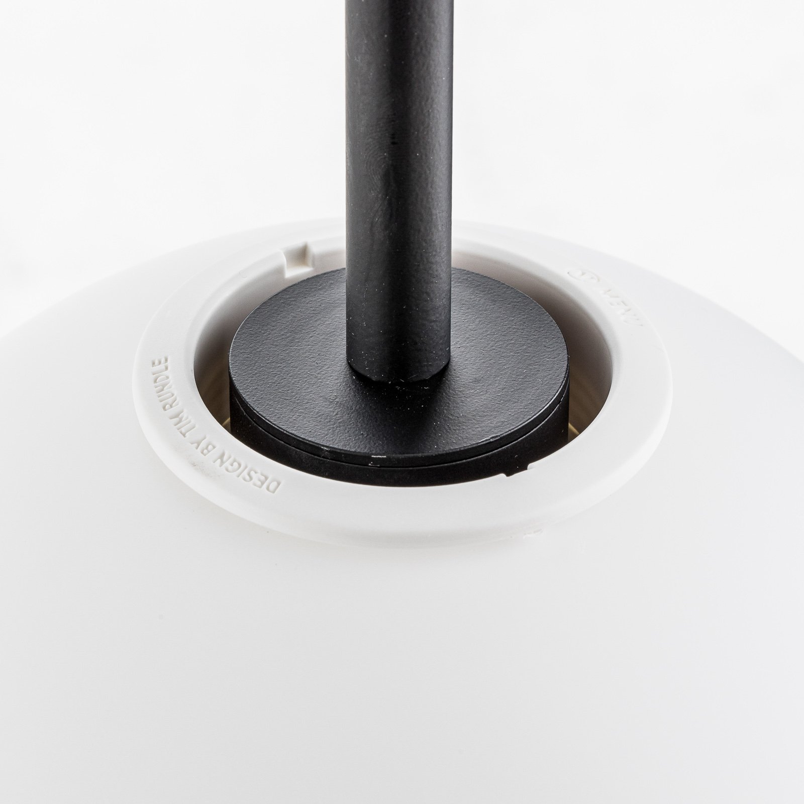 TR Bulb Suspension Frame Riippuvalaisin Black/Matt Opal - Audo Copenhagen
