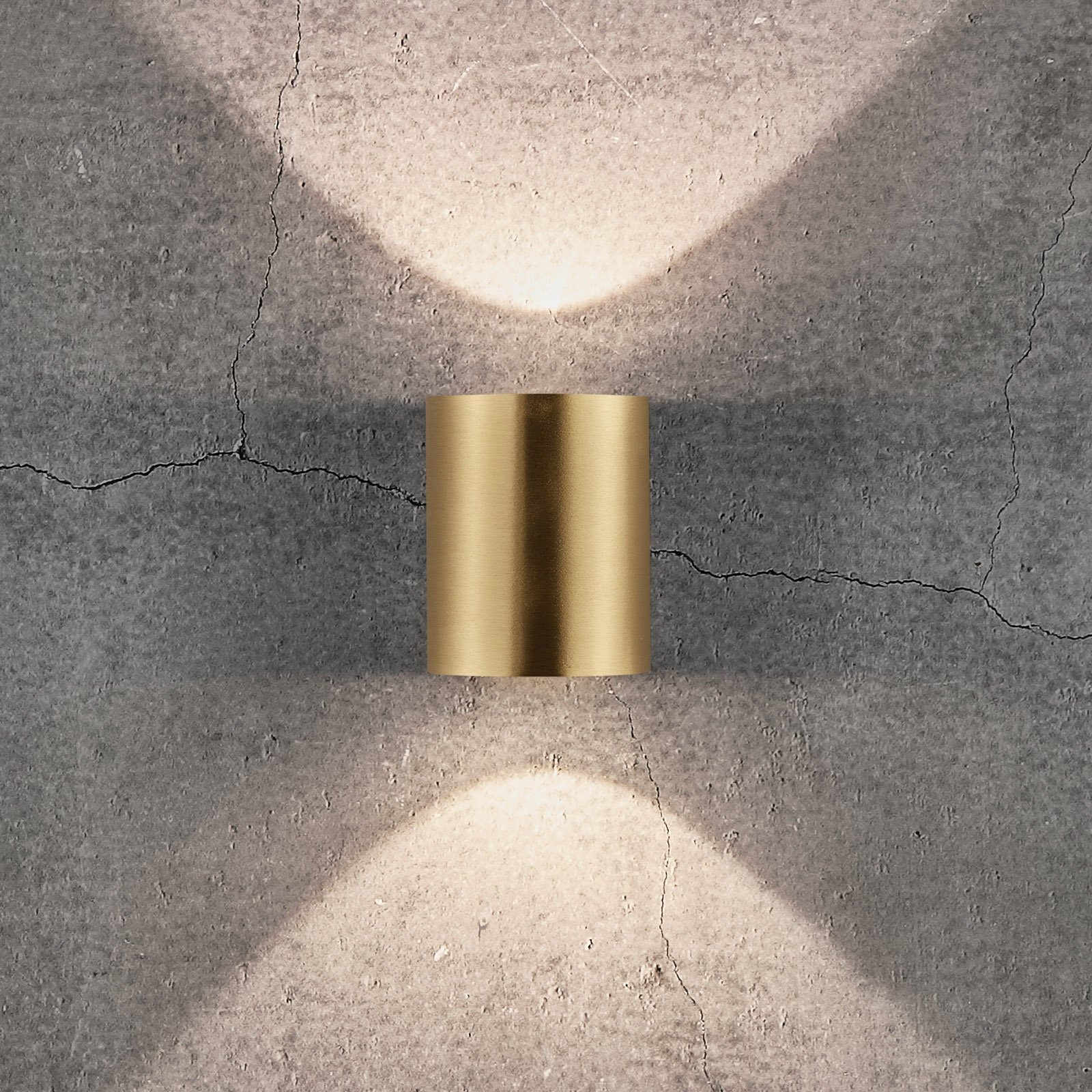 Canto 2 Aplique de Pared Brass - Nordlux