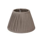 Abajura Ella, siva, Ø 20 cm, lan - Watt & Veke