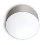 LZF Gea ceiling lamp 0-10 V dim, Ø 20 cm, grey