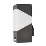 Kiran Buiten Wandlamp w/Sensor Graphite - Lucande