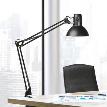 LED-Schreibtischleuchte Ivan Lampenwelt Arbeitsplatzleuchte Büro Hellgrau 