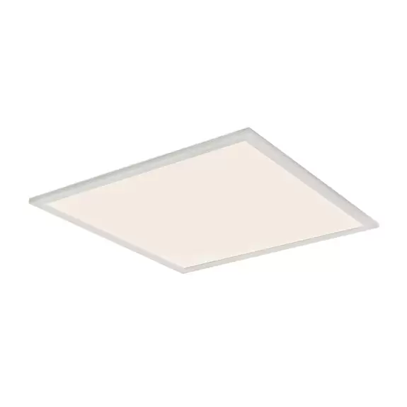 Lampenwelt LED-Deckenlampe Piatto, Sensor, 59,5 x 59,5 cm