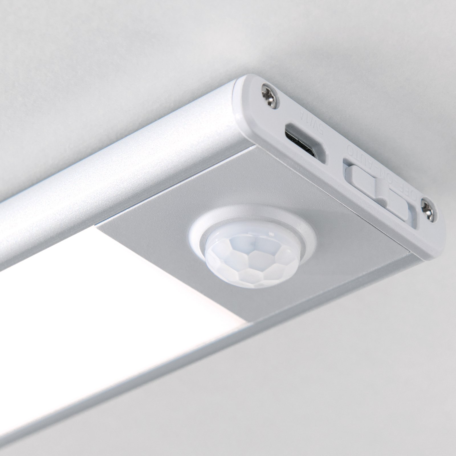Norman LED-underskabsbelysning sensor USB sølv