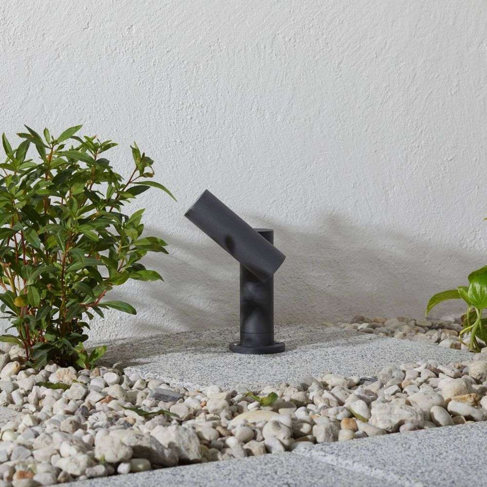 Narea LED Tuinlamp H14 Dark Grey - Lucande