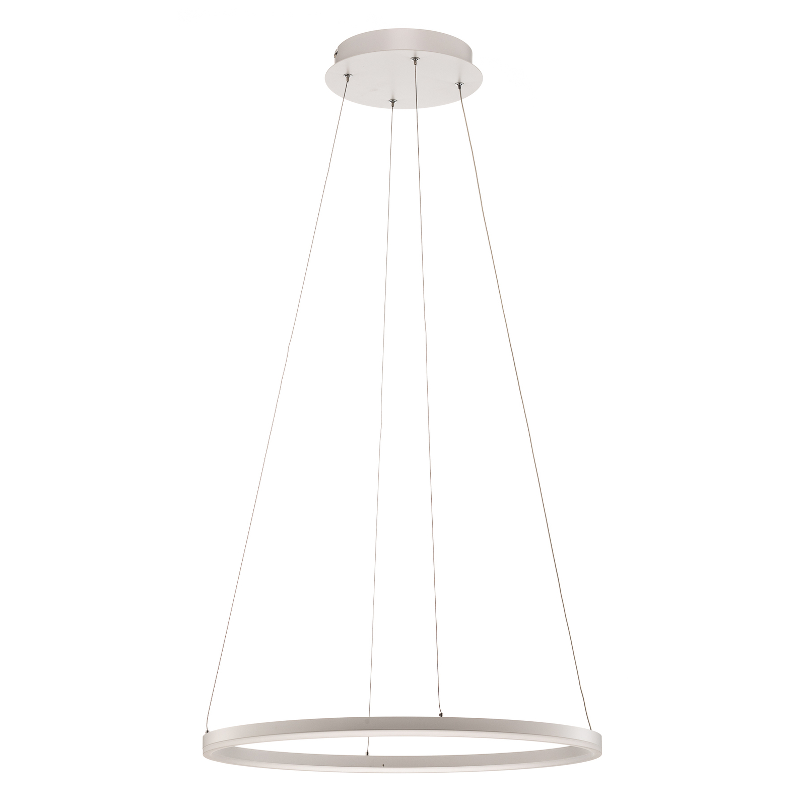 Suspension LED Giotto à 1 lampe, blanche