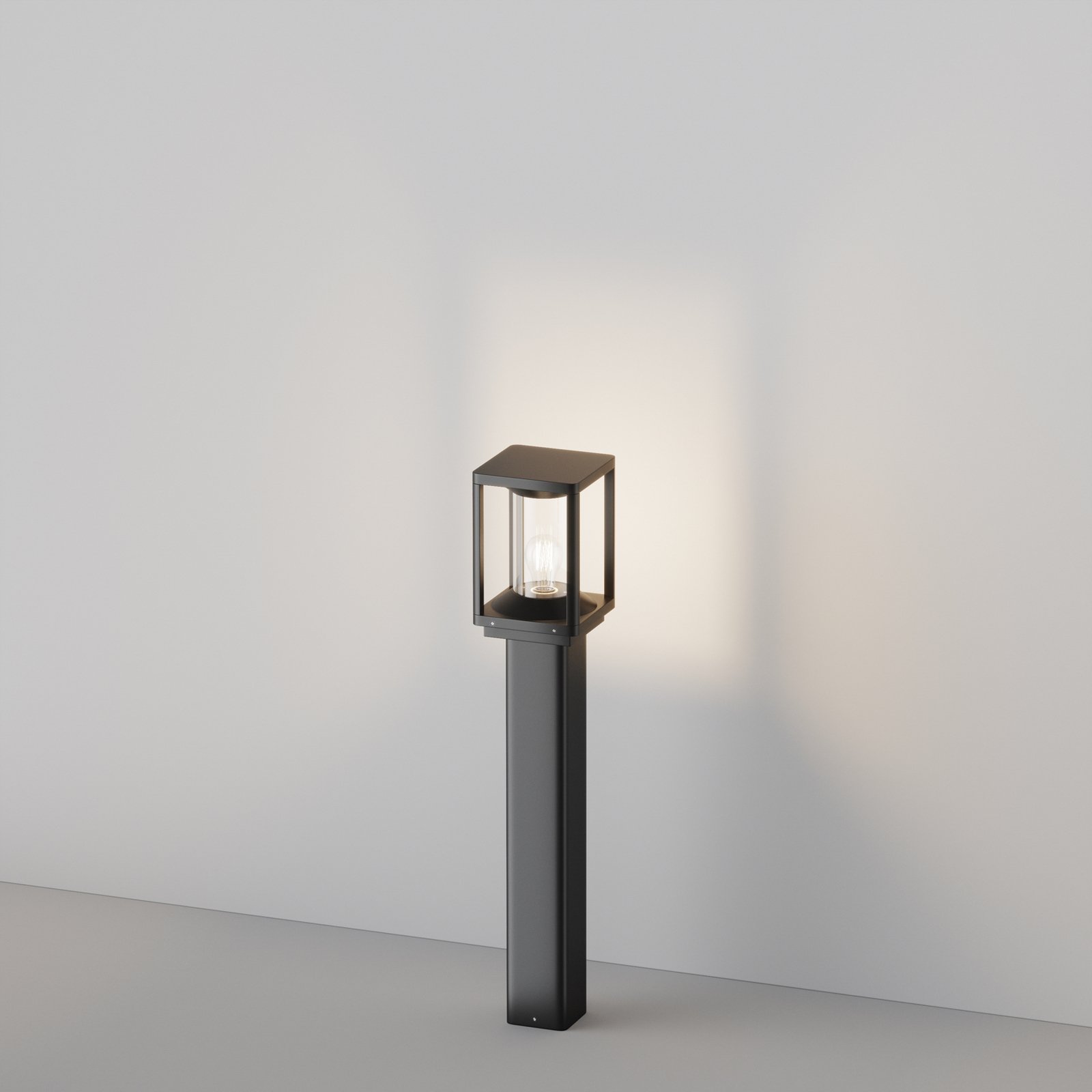 Φωτιστικό Maytoni Cell, γραφίτη, αλουμίνιο, ύψος 75 cm, IP54