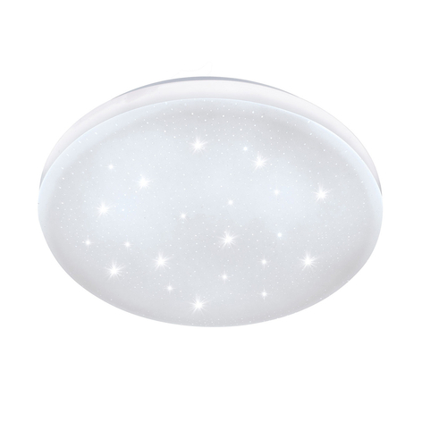 Plafonnier LED Frania-S avec effet cristal