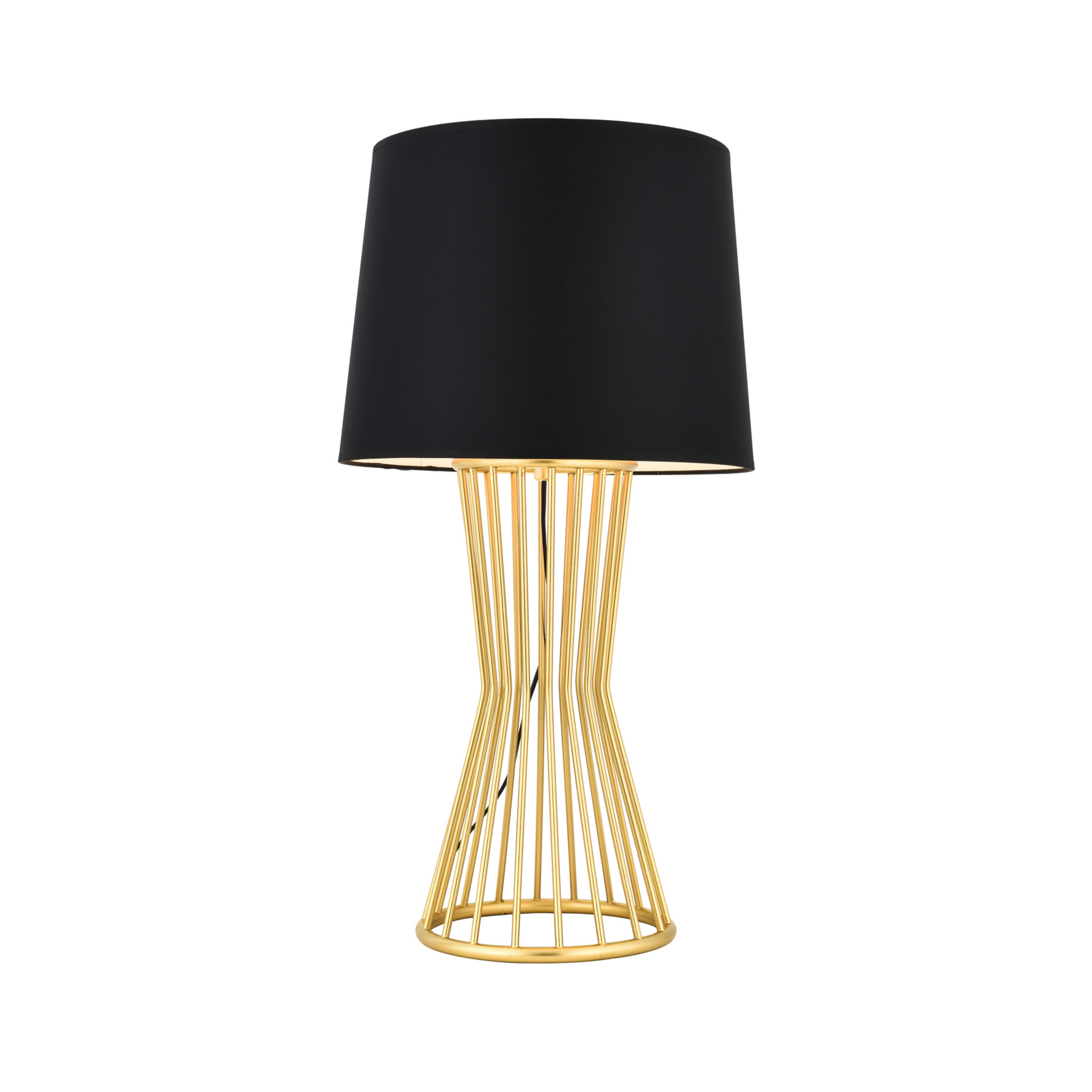 Stolová lampa HML-9073-1BSA v zlatej a čiernej farbe