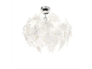 Maple Taklampe Ø38 White/Chrome - Lindby