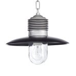 Classic outdoor hanging light Ampere aluminium/black