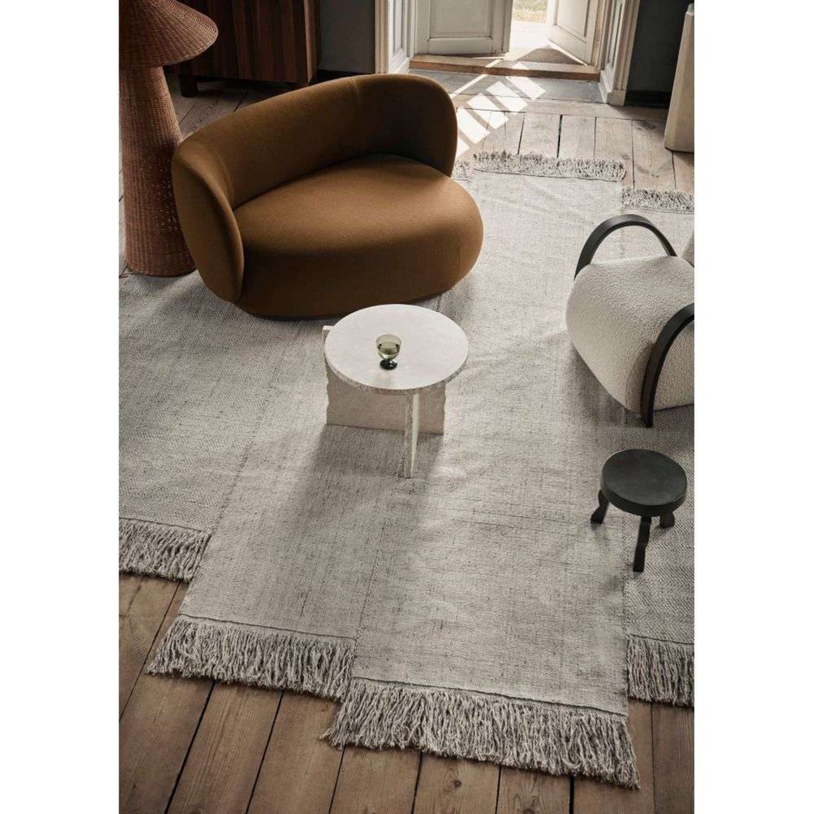 Alter Rug 160 x 270 Natural - ferm LIVING