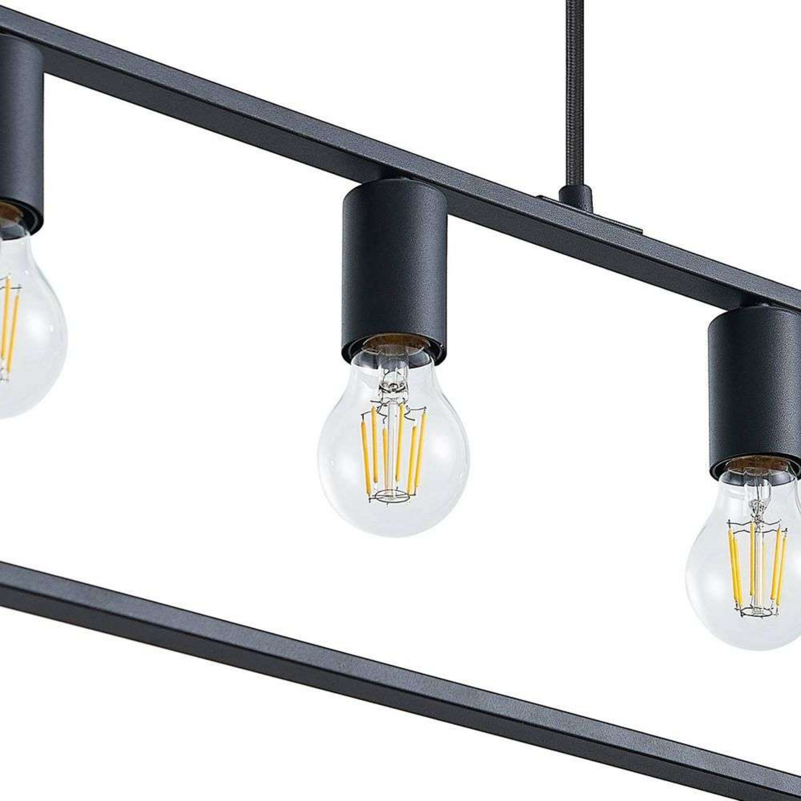 Sherwin 5 Lustră Pendul Black - Lindby