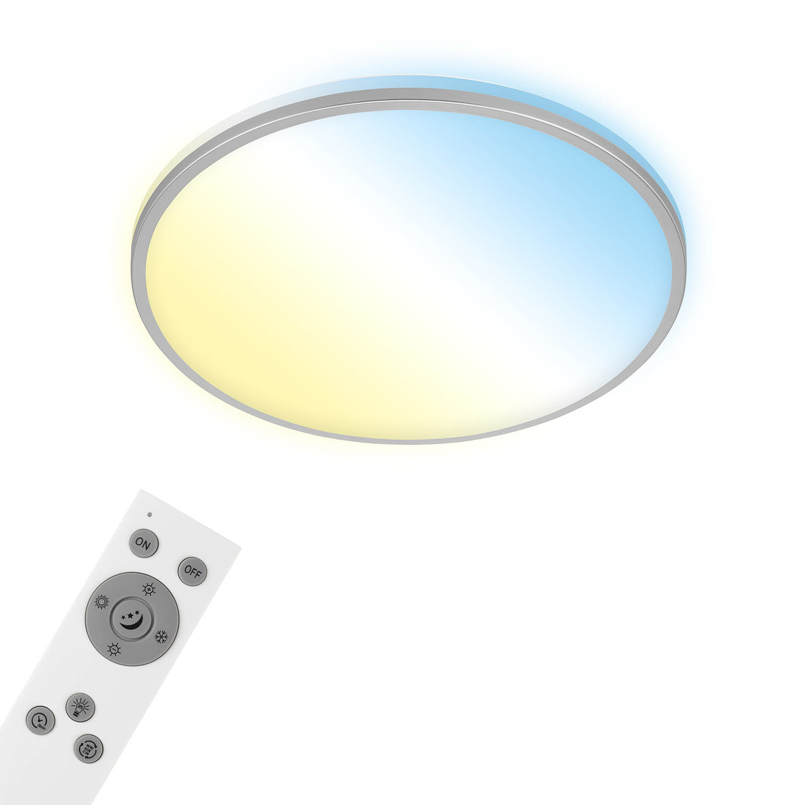 LED-loftslampe Ivy S, dæmpbar, CCT, Ø 49 cm