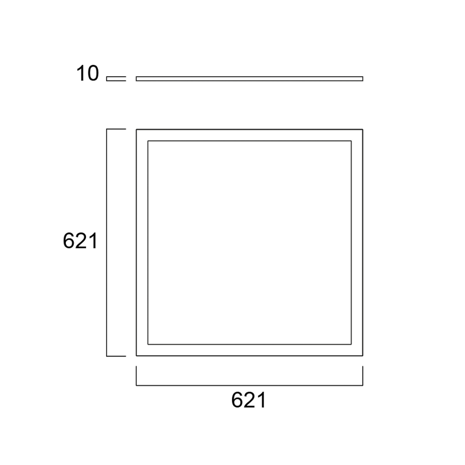 Sylvania Start Panel Flat Inlay opal